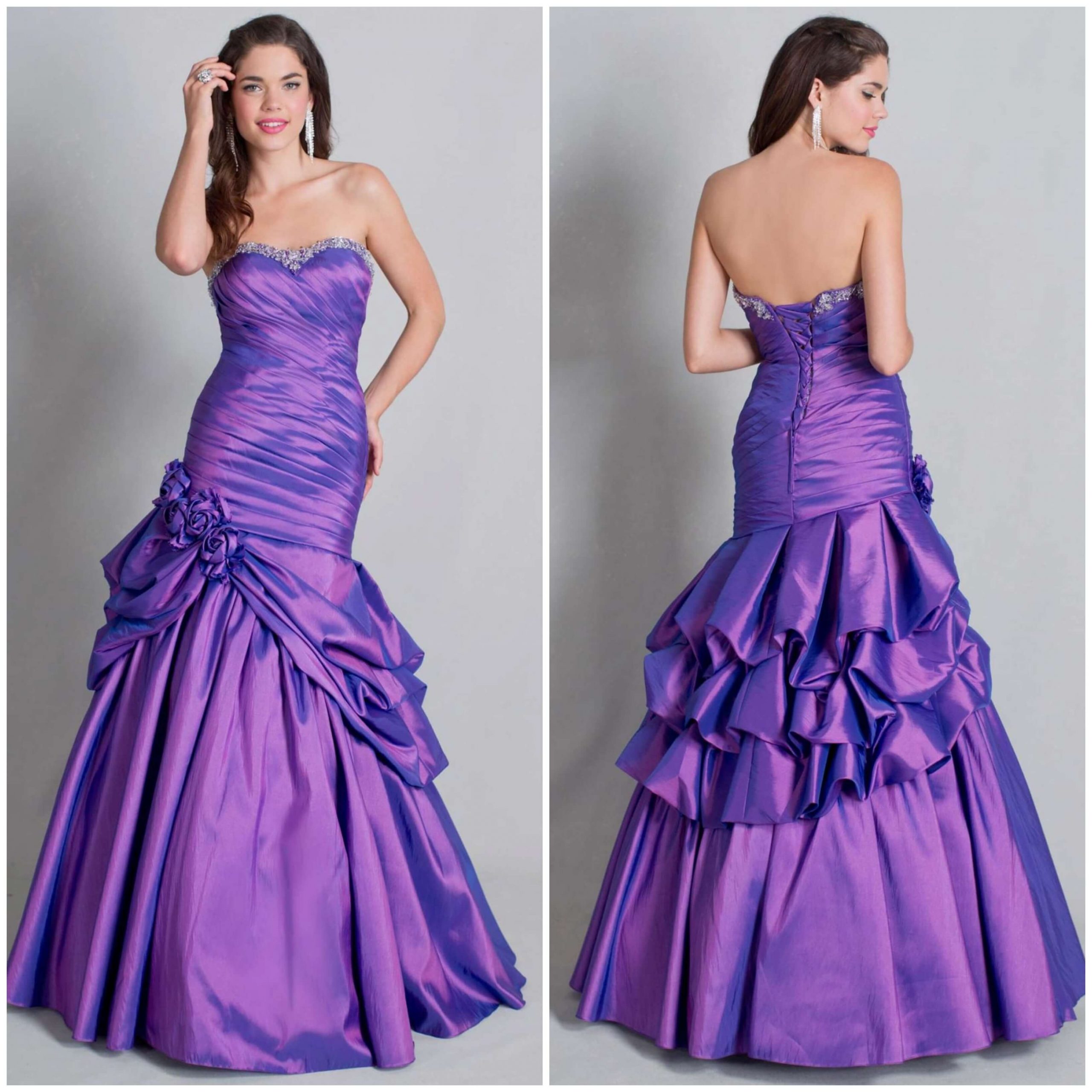 Aarika Wolf Purple Gown – Photoshoot for Private Label By G Collection - 5