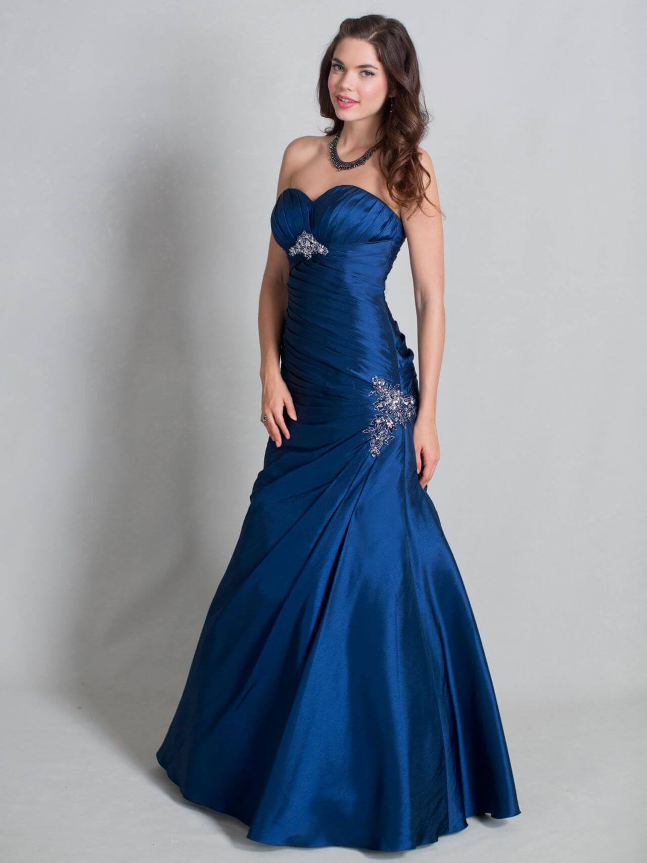 Aarika Wolf in Navy Blue Gown– Photoshoot for Private Label By G Collection - 7