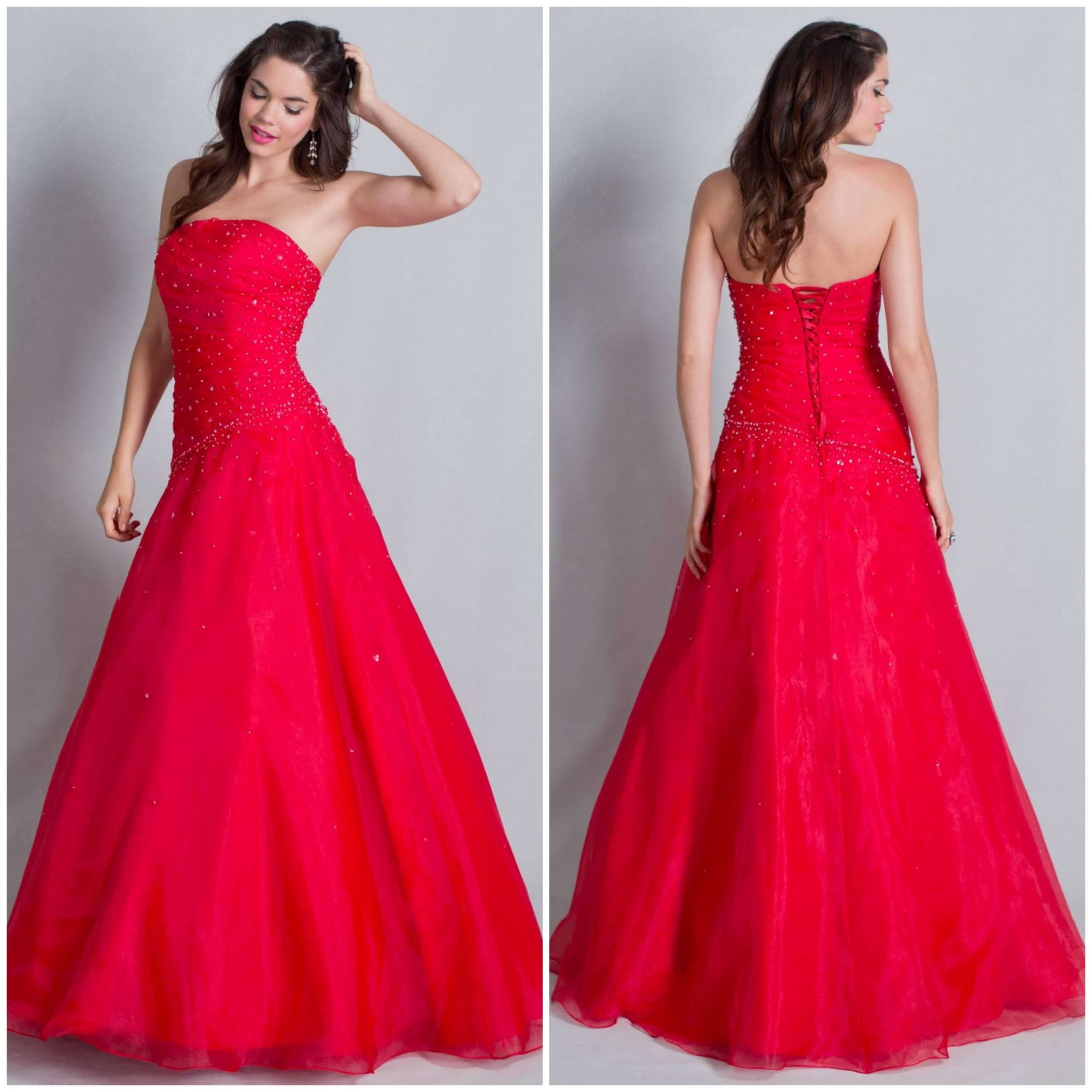 Aarika Wolf in Red Gown– Photoshoot for Private Label By G Collection - 2