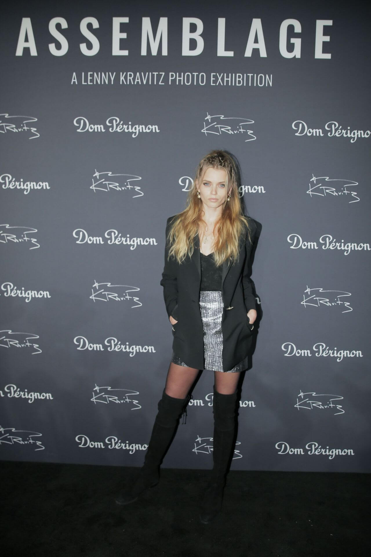 Abbey Lee Kershaw – Assemblage Lenny Kravitz Exhibition in NY
