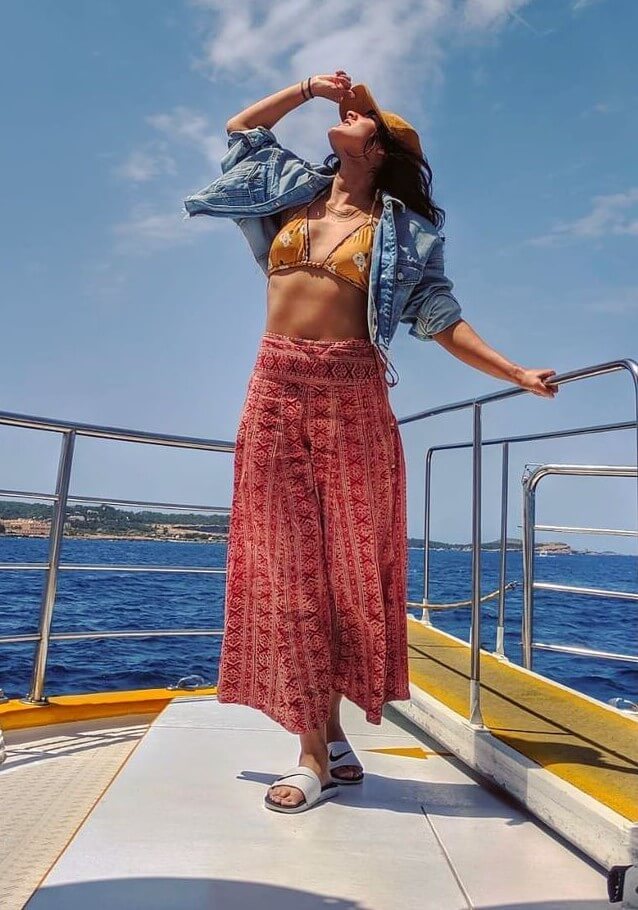 Angira's Summer Getaway Look on the Sundeck