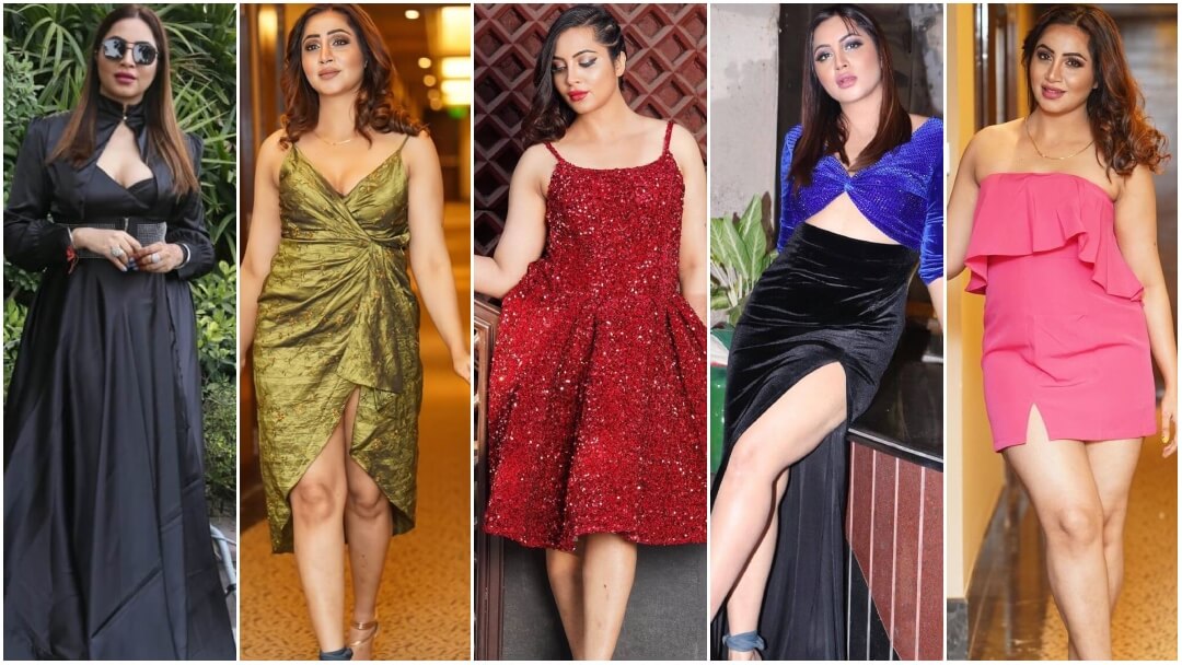 Arshi Khan Ethnical, Western Outfits Look Book