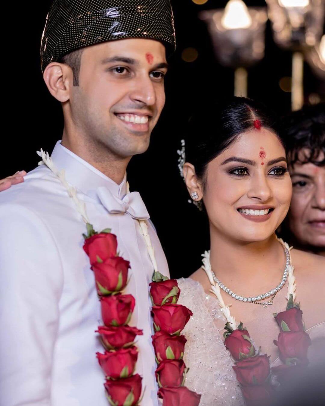 Krishna Mukherjee and Chirag Batliwalla's Parsi wedding photos