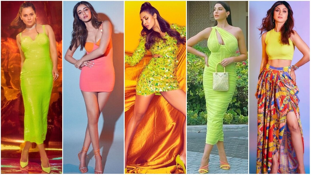 Neon Outfits Worn By Bollywood Celebrities