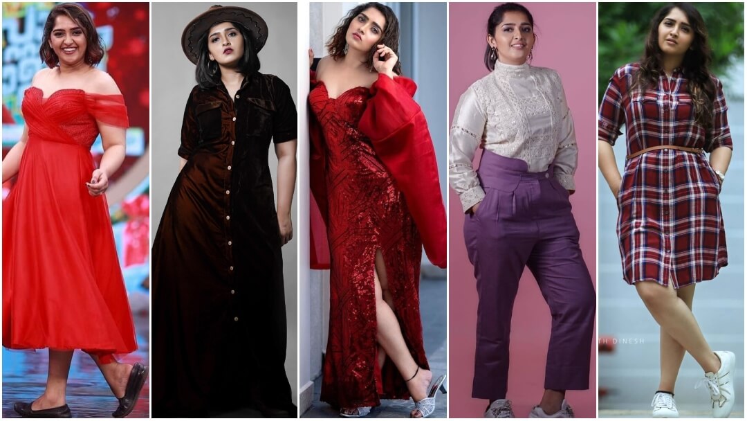 Sanusha Santhosh Adorable Outfits And Looks