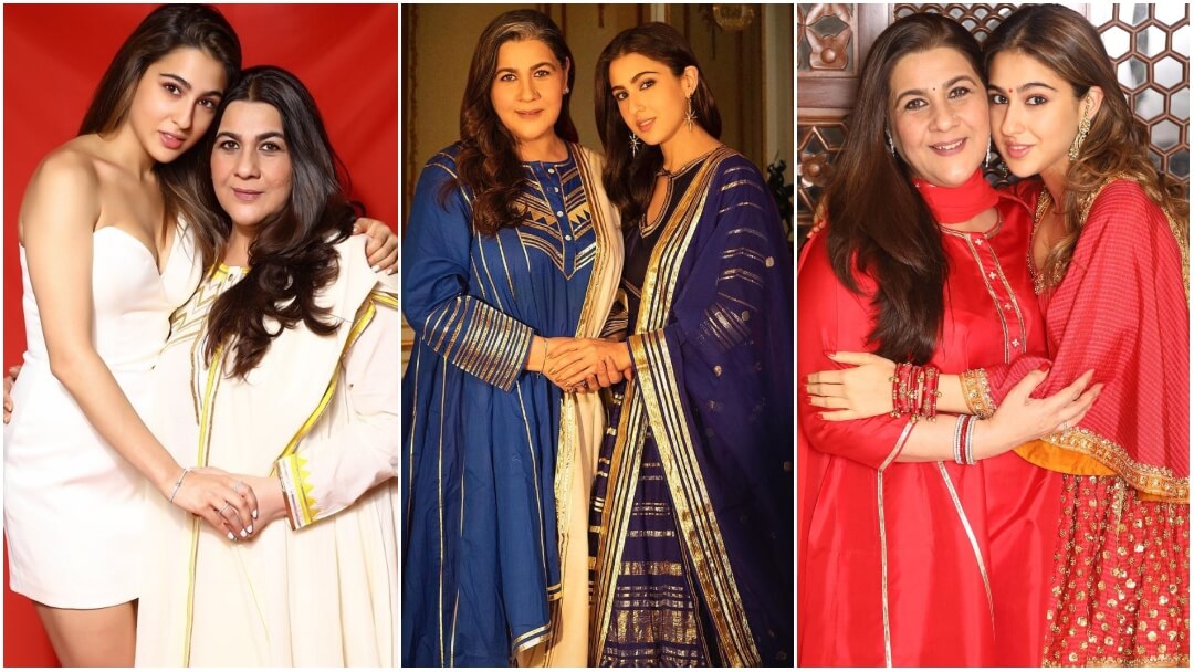 Sara Ali Khan And Amrita Singh Shells Out Some Major Fashion Goals