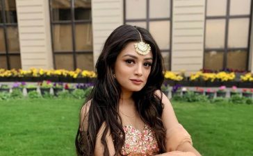 TV Actress Samiksha Jaiswal Perfect Bridesmaid Look In Embellished Lehenga