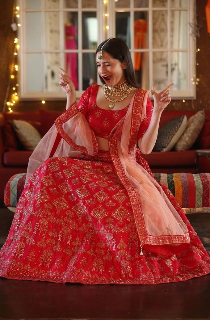 Ankita Lokhande - Ravishing In Red
