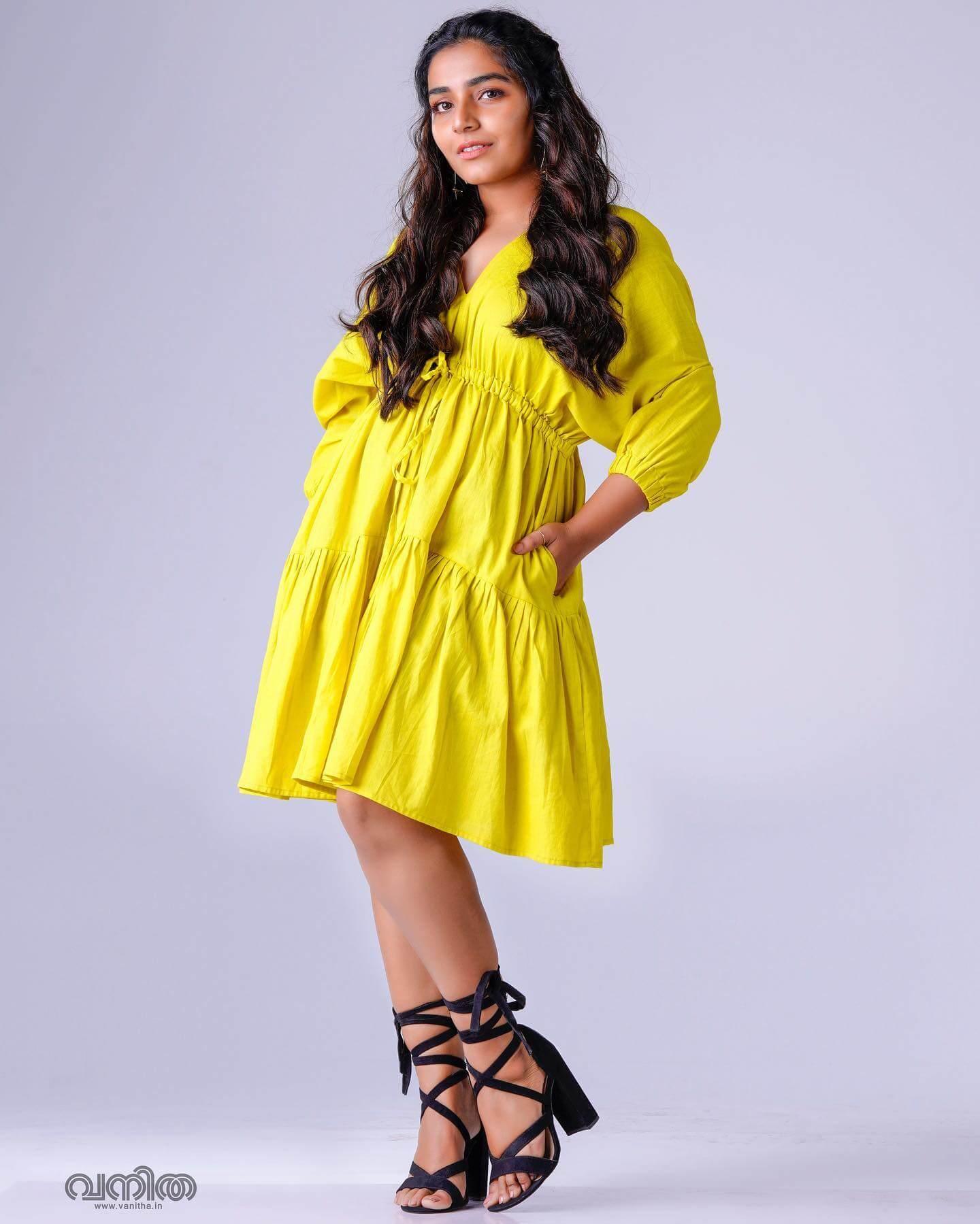 Rajisha Vijayan Look As Bright As Sunshine In Yellow Multi-Layer Dress
