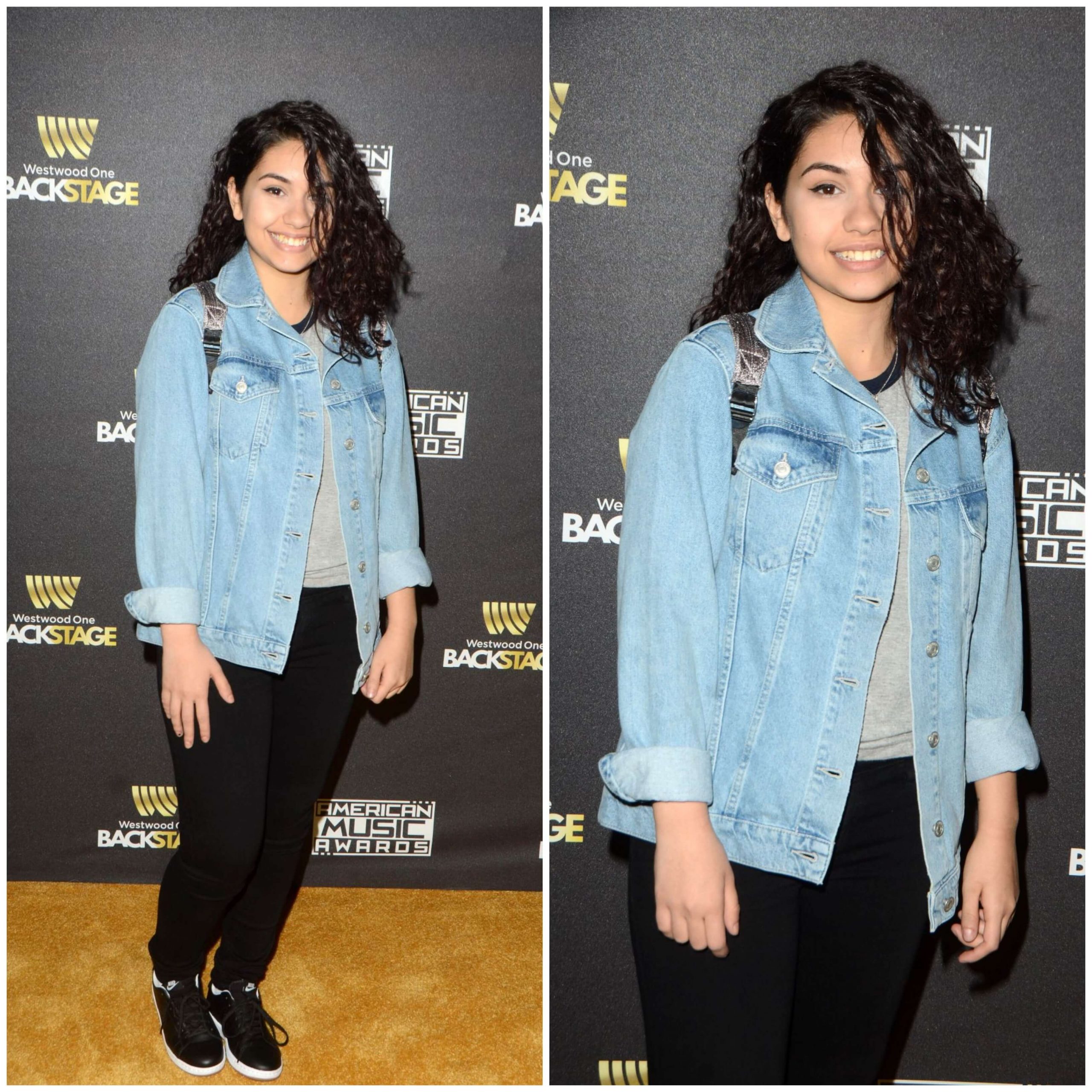 Alessia Cara – In Denim Jacket With Black Jeans  - Westwood One Presents the American Music Awards 2015 Radio Row Day 2 in Los Angeles
