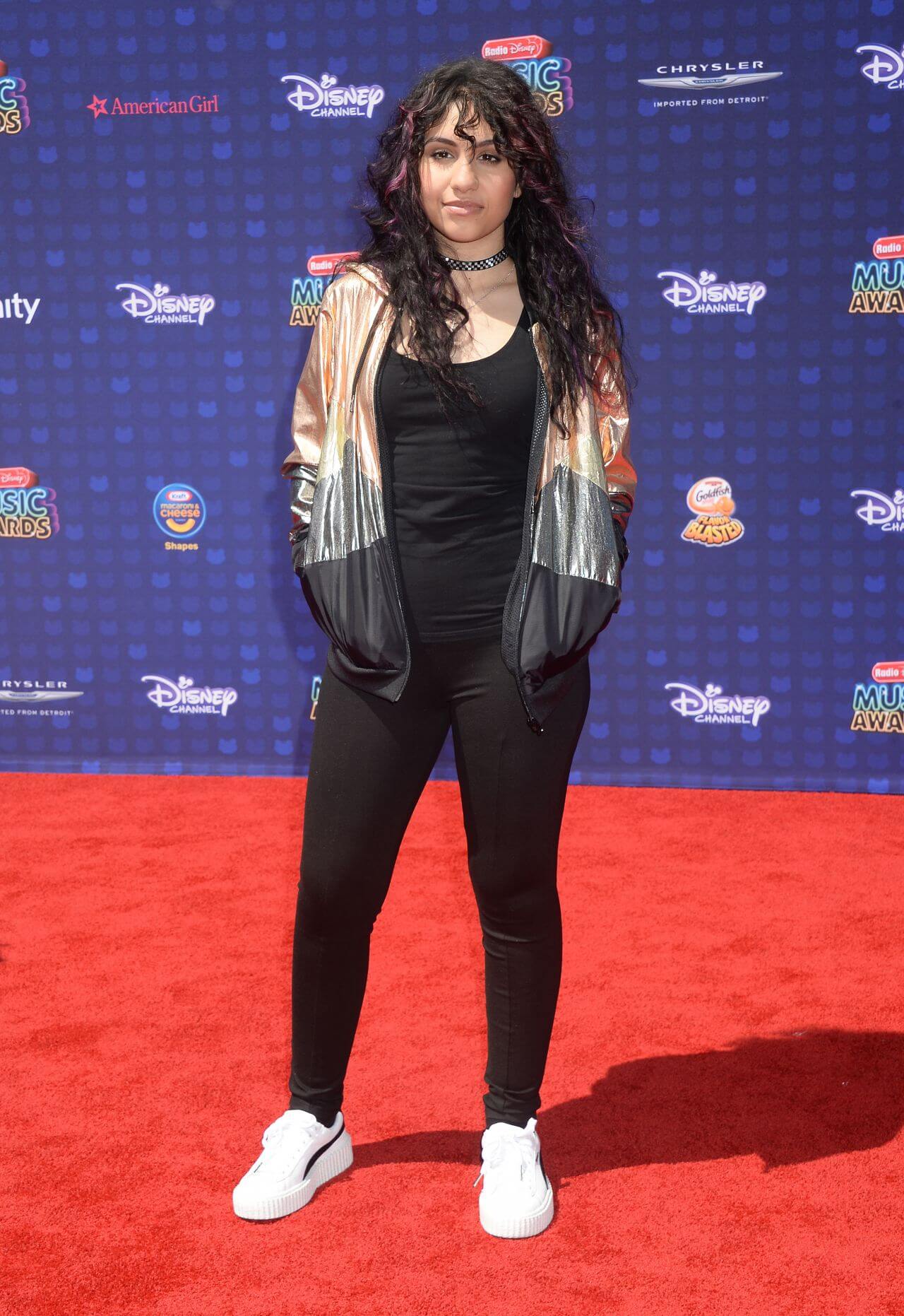 Alessia Cara –In Black With Multicolor Jacket Outfit -  Radio Disney Music Awards in Los Angeles