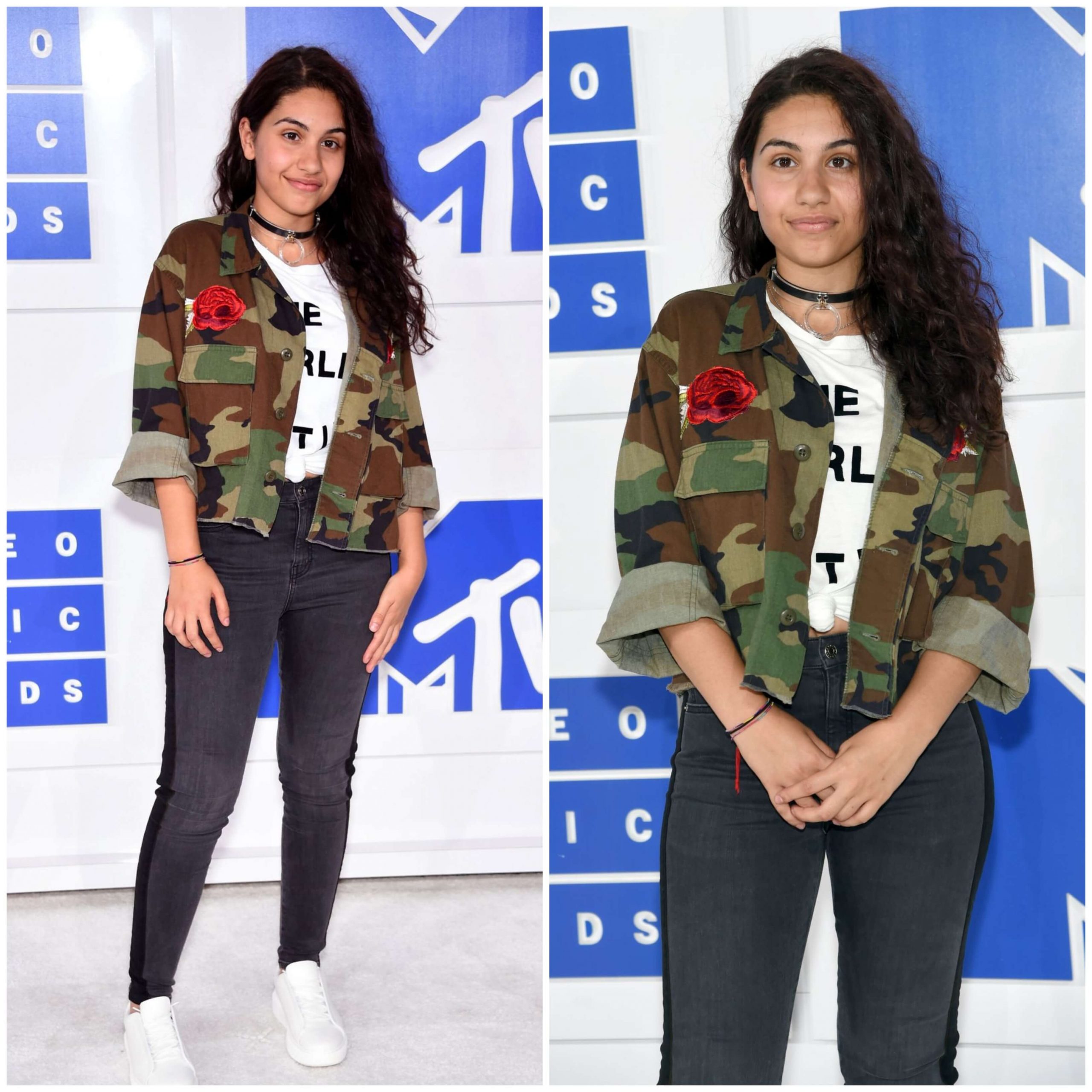 Alessia Cara –In White Top With Black Jeans MTV Video Music Awards 2016 in New York City