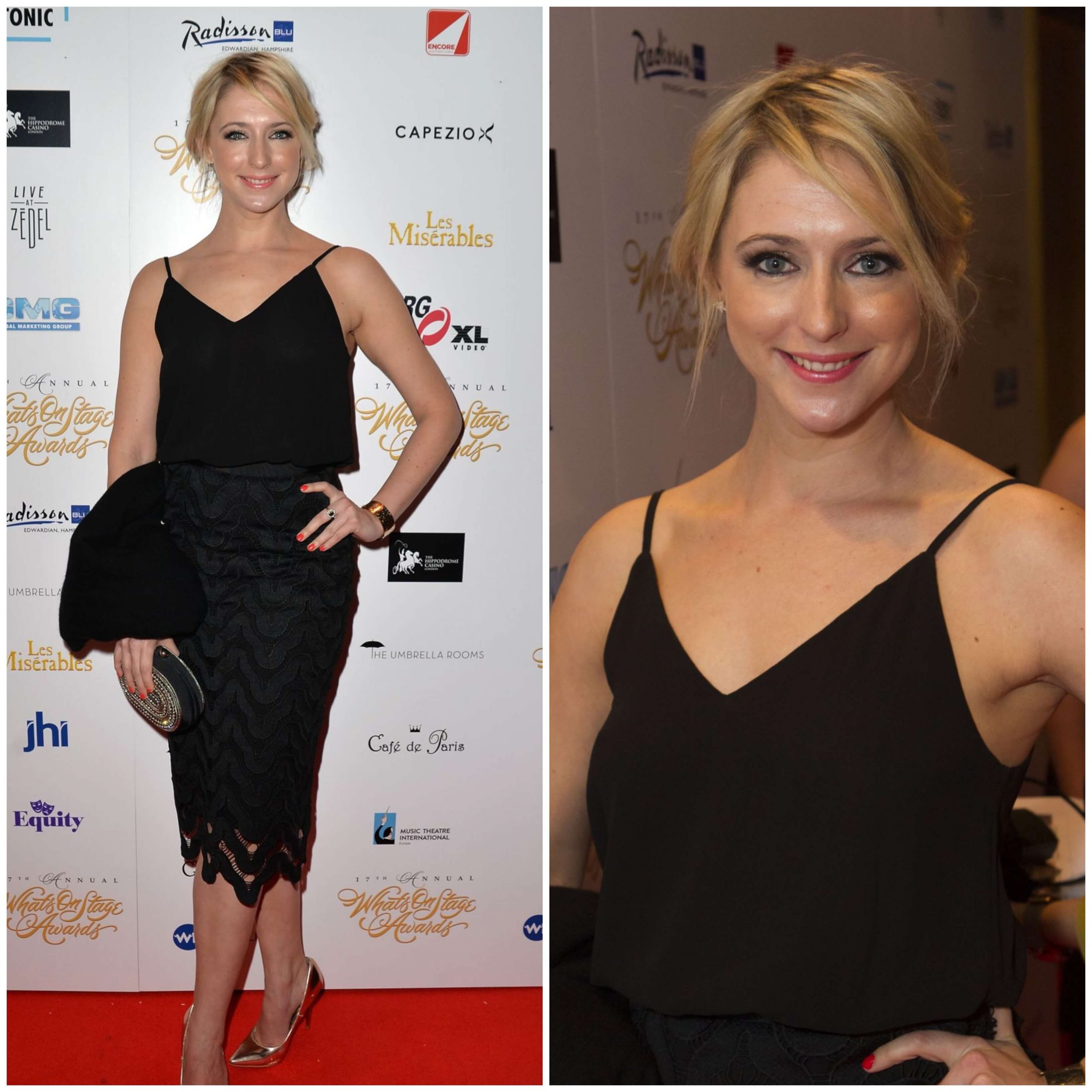 Ali Bastian – 17th Annual WhatsOnStage Awards in London