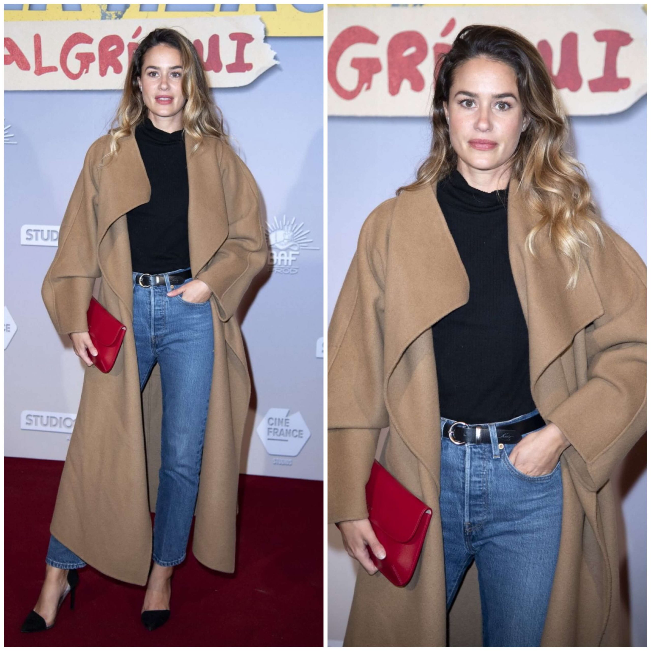 Alice David – “Super Heros Malgre Lui” Premiere in Paris