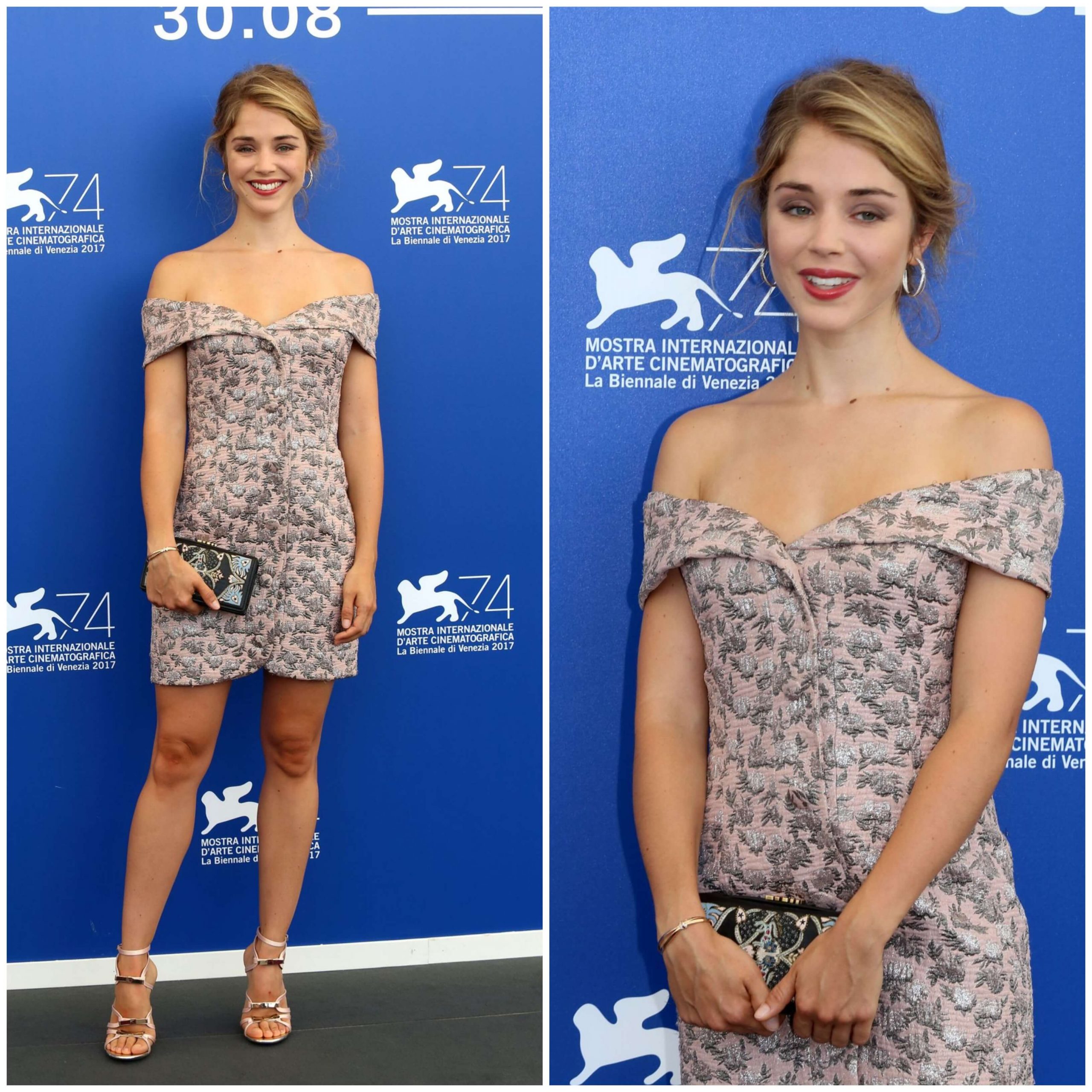 Alice Isaaz -“Especes Menacees” Photocall at the Venice Film Festival