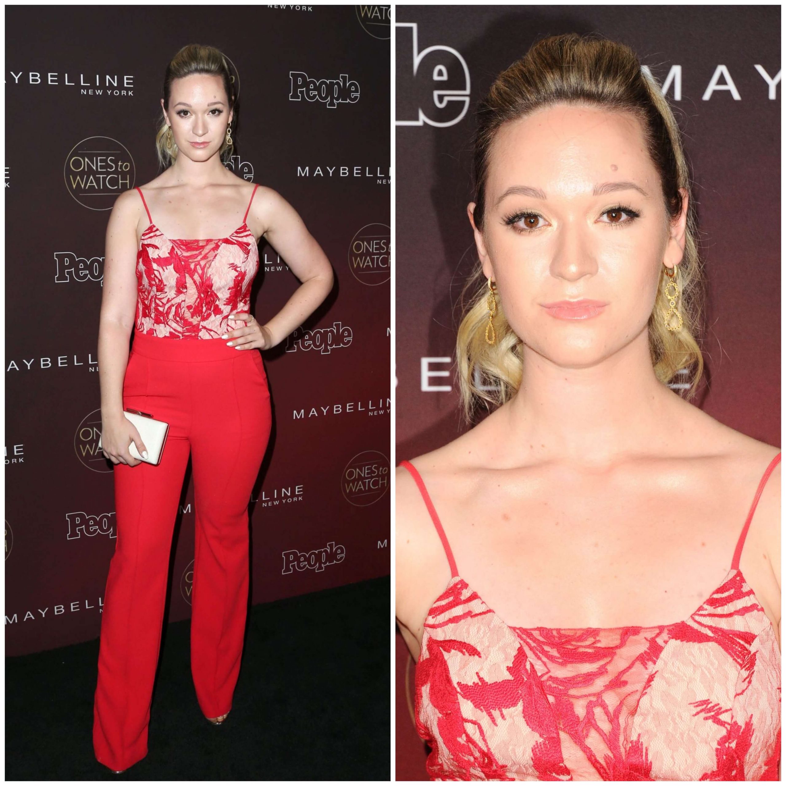 Alisha Marie -  In Red Sleeveless Printed Top With Pants