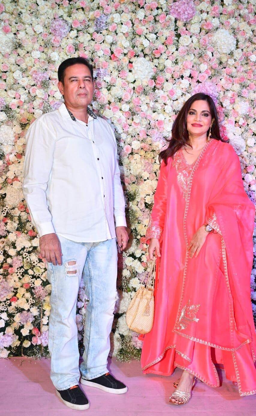 Alvira Khan Agnihotri And Her Husband Atul Agnihotri - Bollywood Celebs Attends Aayush Sharma And Arpita Khan's Eid party