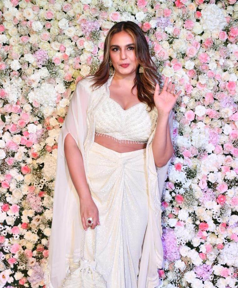 Huma Qureshi - Bollywood Celebs Attends Aayush Sharma And Arpita Khan's Eid party