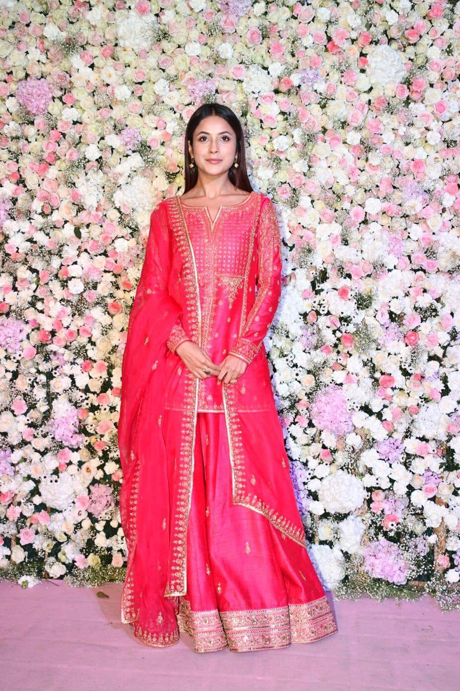 Shehnaaz Gill - Bollywood Celebs Attends Aayush Sharma And Arpita Khan's Eid party