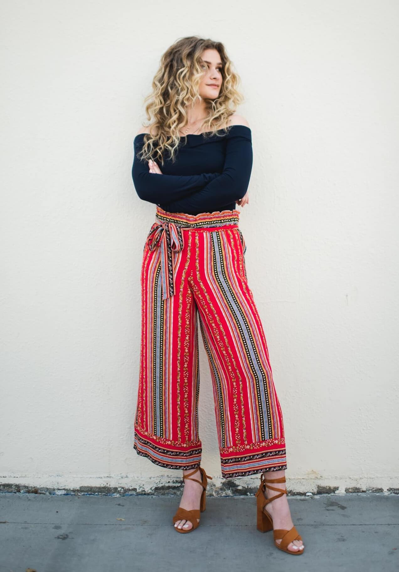 Bohemian Dreams - Jenna Boyd Looked Like A Glam-gal In Her Jazzy Co-ord Fit