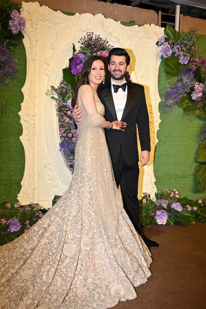 Sunny Deol's Son Karan Deol and Drisha Acharya Wedding Reception