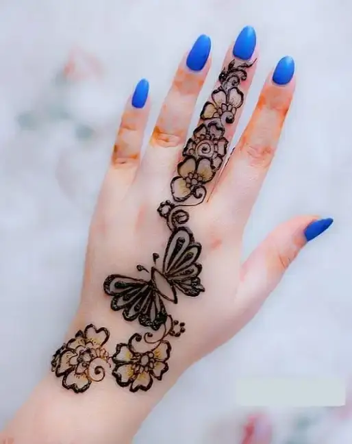9 Best Butterfly Mehndi Designs with Images | fashionshub-sonthuy.vn