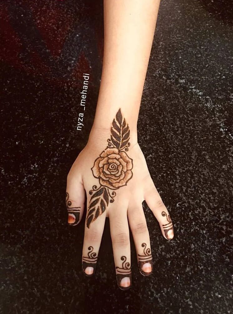 Flower Mehndi Designs For Kids K4 Fashion Flower Mehndi Designs For Kids K4 Fashion