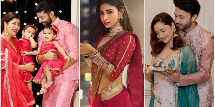 TV Celebrities Stunning Diwali Outfits And Ideas