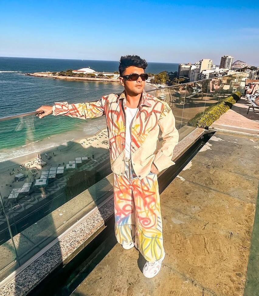 Awez Darbar In Printed Co-Ord Set