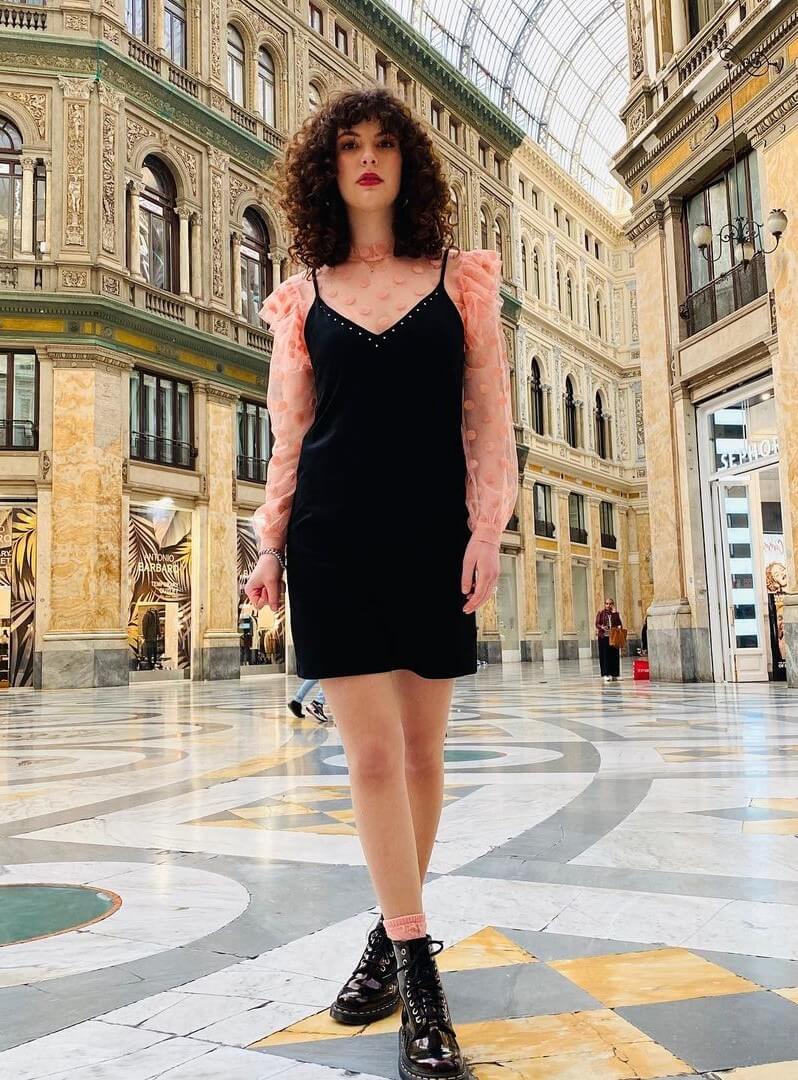 Shalisa van der Laan In Black Mini Outfit