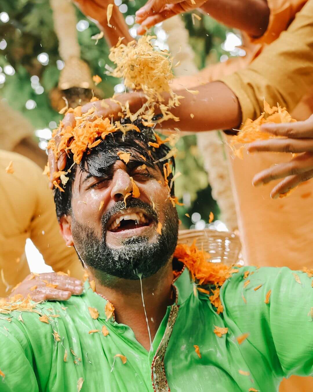 Shrenu Parikh and Akshay Mhatre's Haldi Ceremony