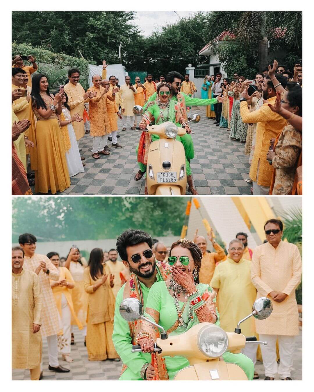 Shrenu Parikh and Akshay Mhatre's Haldi Ceremony