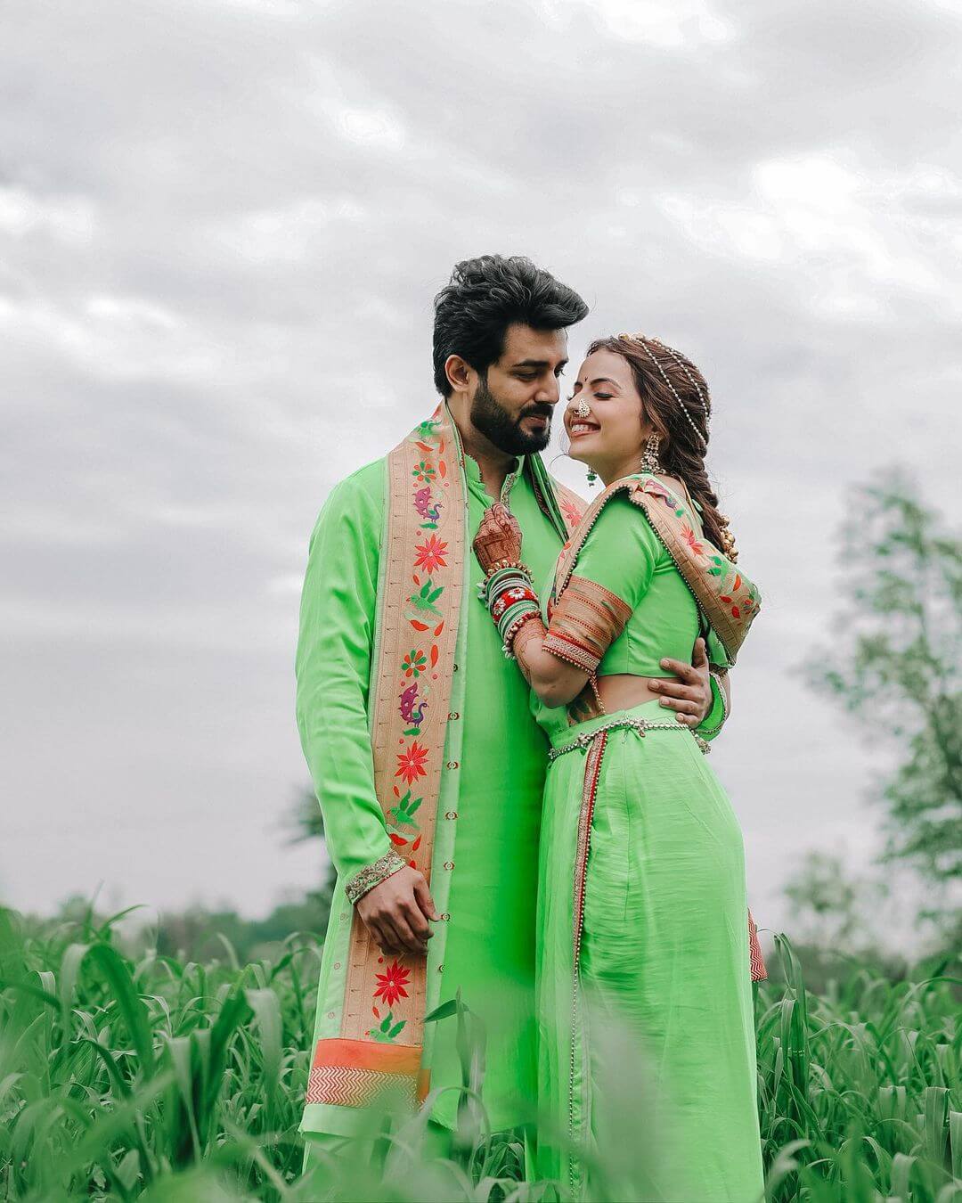 Shrenu Parikh and Akshay Mhatre's Haldi Ceremony