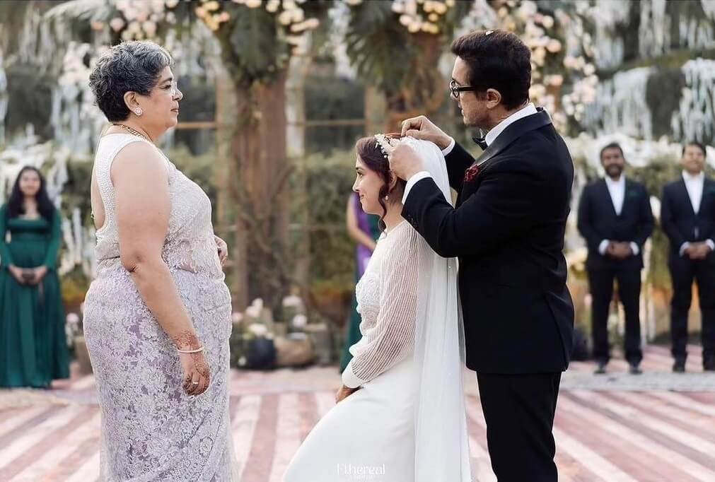 Ira Khan and Nupur Shikhare's  Christian Wedding