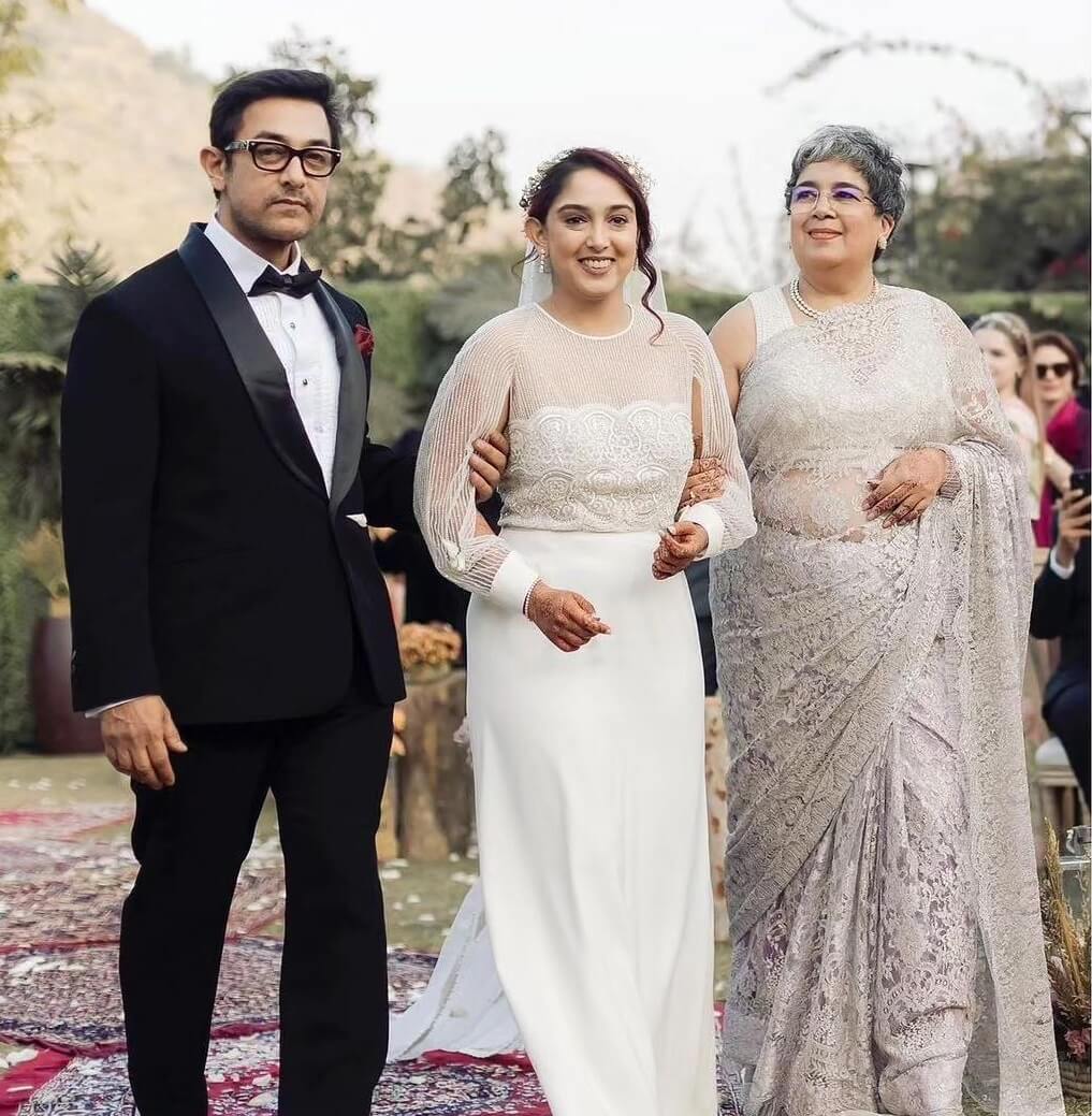 Ira Khan and Nupur Shikhare's  Christian Wedding