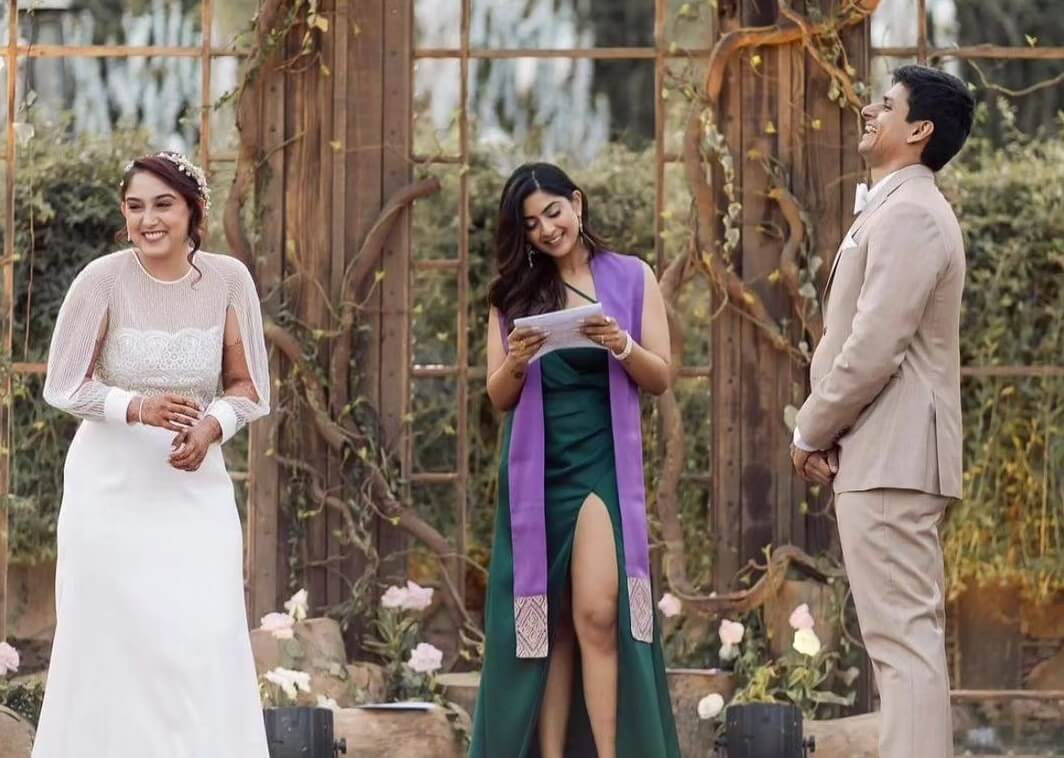 Ira Khan and Nupur Shikhare's  Christian Wedding