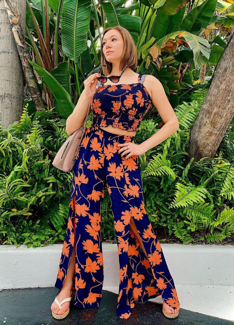 Jess Val In Printed Co-Ord Set