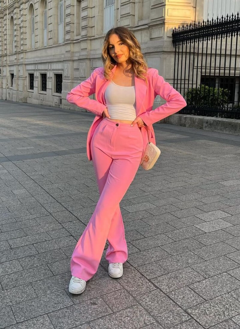 Meh Boulaa In Pink Co Ord Set