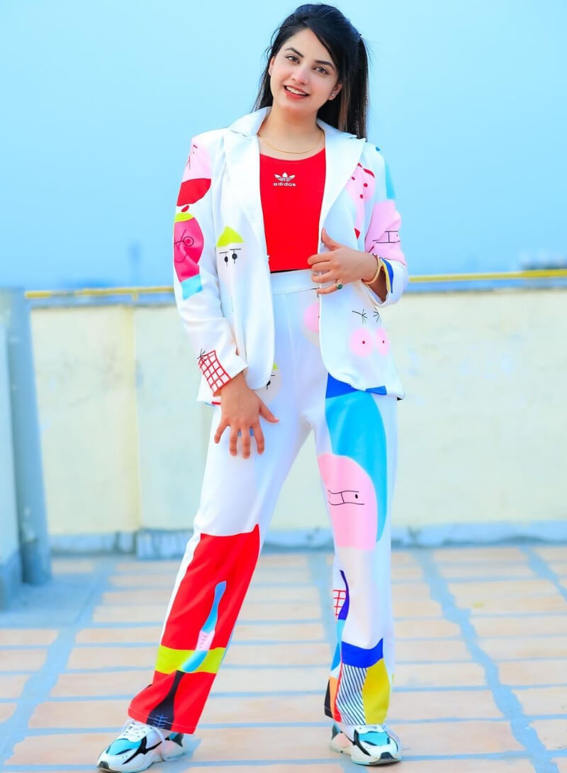 Piyanka Mongia In Graphic Print Co-Ord Set