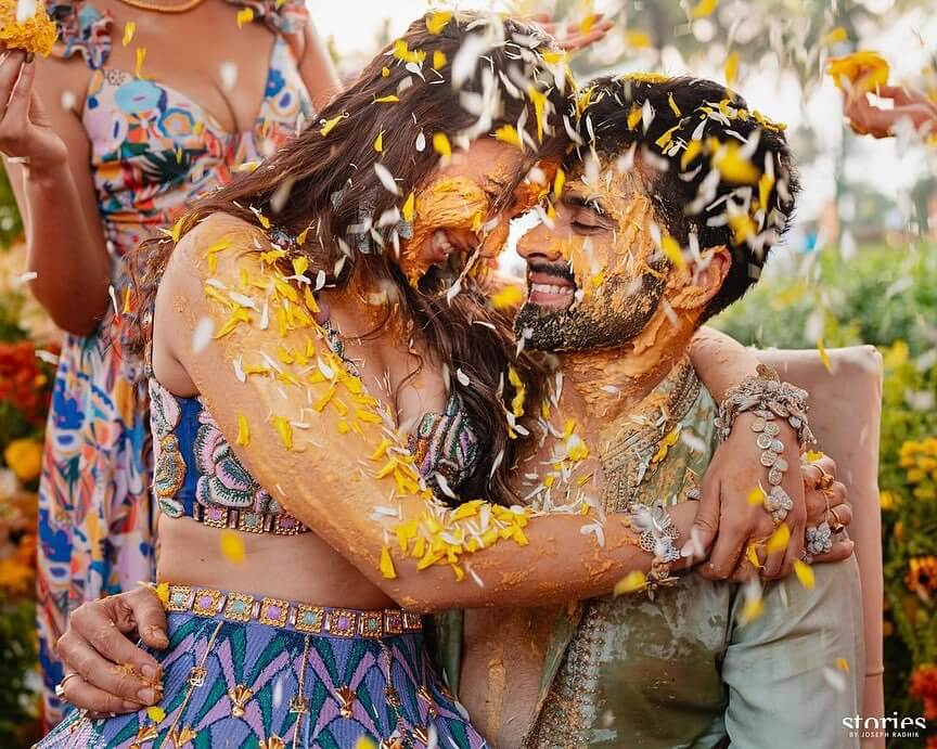 Rakul Preet Singh and Jackky Bhagnani Haldi Ceremony