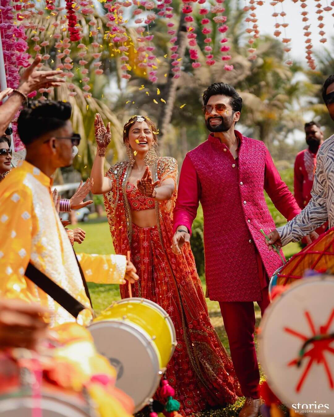 Rakul Preet Singh and Jackky Bhagnani's Mehendi Ceremony