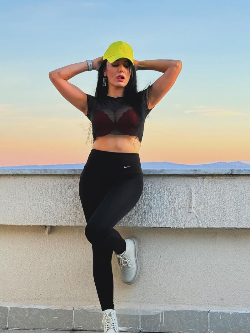 Elmira Cana In Black Co Ord Set