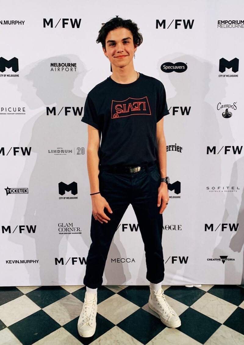 Harvey Petito In Black T-Shirt With Pants