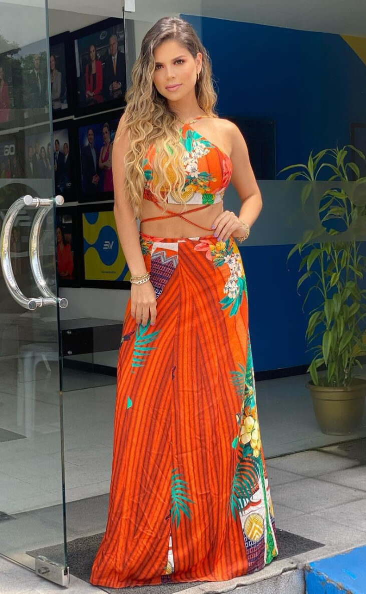 Yesly Selena In Printed Co-Ord Set