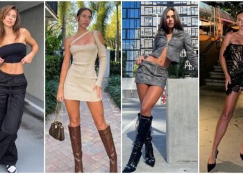 Brit Manuela Hottest Chic Fashion Outfits
