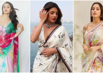 hottest-holi-saree-and-blouse-designs-2024