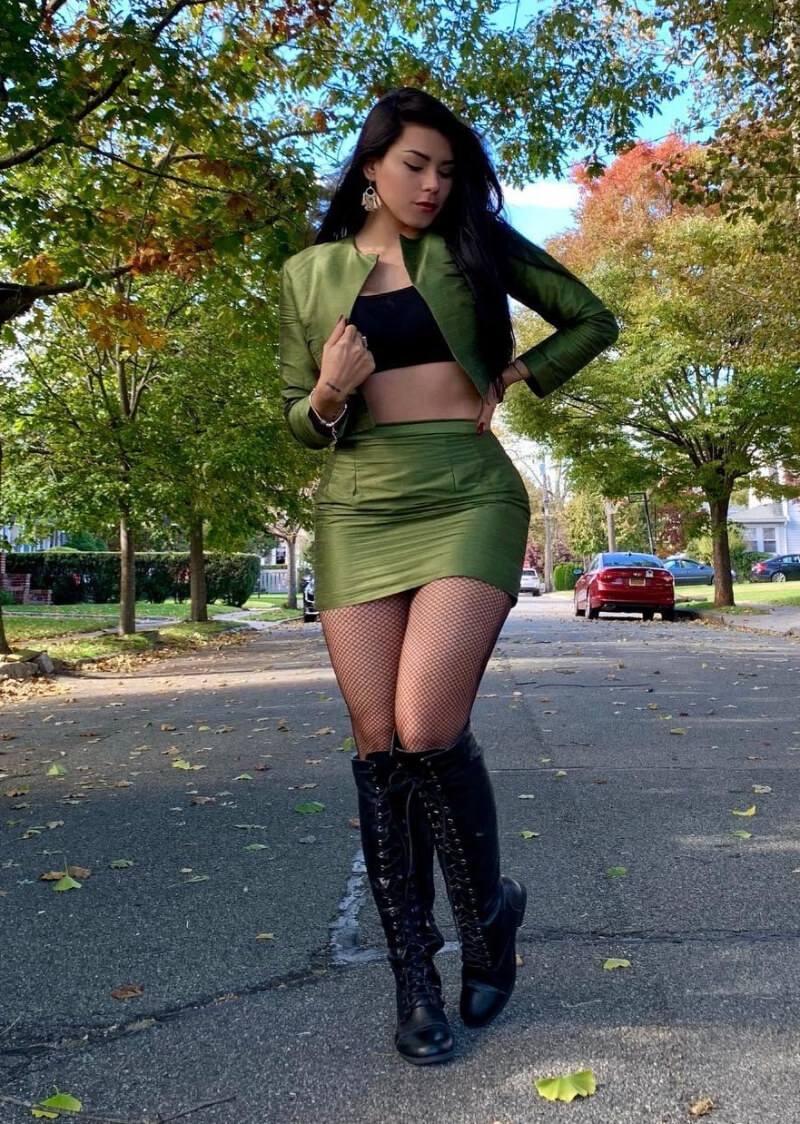 Katalina In Olive Green Co-Ord Set
