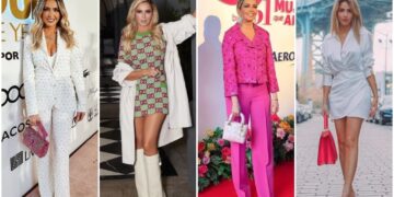 Karla Diaz Beautiful Elegance Fashion Statement