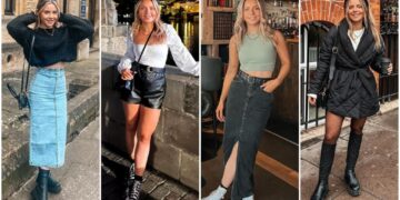 Lauren Sarah Ensemble Edgy Style Outfit