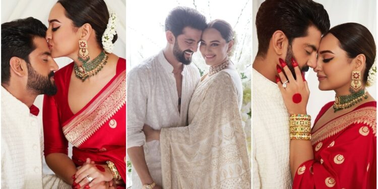 Sonakshi Sinha and Zaheer Iqbal’s Wedding Pictures